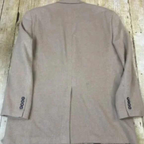 Ralph Lauren Camel Hair Blazer Loro Piana 44R Black Label